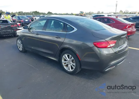 2016 Chrysler 200 Limited z USA, uszkodzony, nr VIN 1C3CCCAG9GN148456